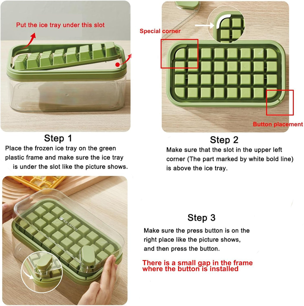 Ice Cube Tray with Lid and Bin | Limited stocks available