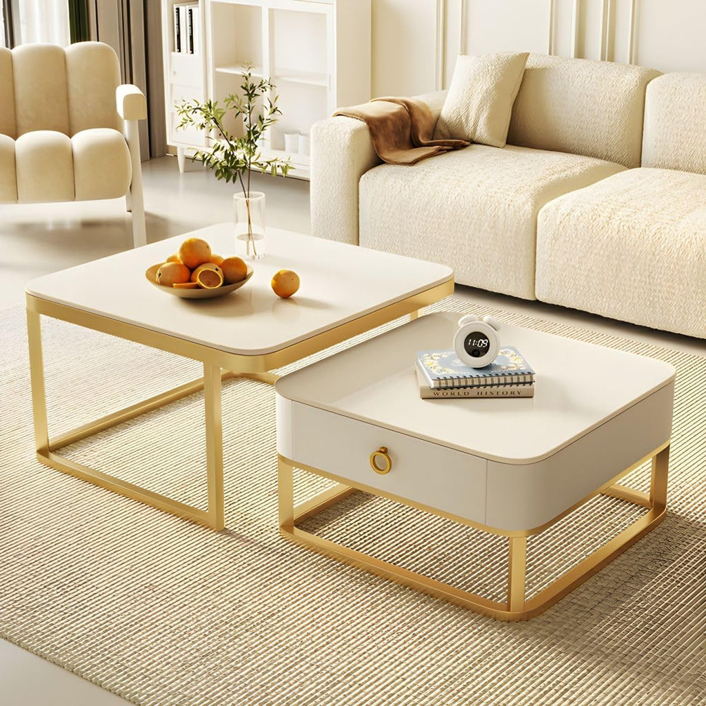 Luxury Sofa Center Table with Storage Drawer Perfect for Living Room | Limited stocks available