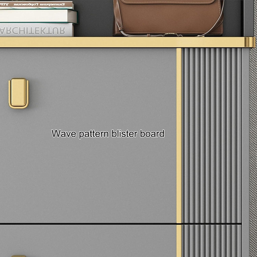 Tipping Shoe Cabinet, Shoe Rack Storage Cabinet For Entryway