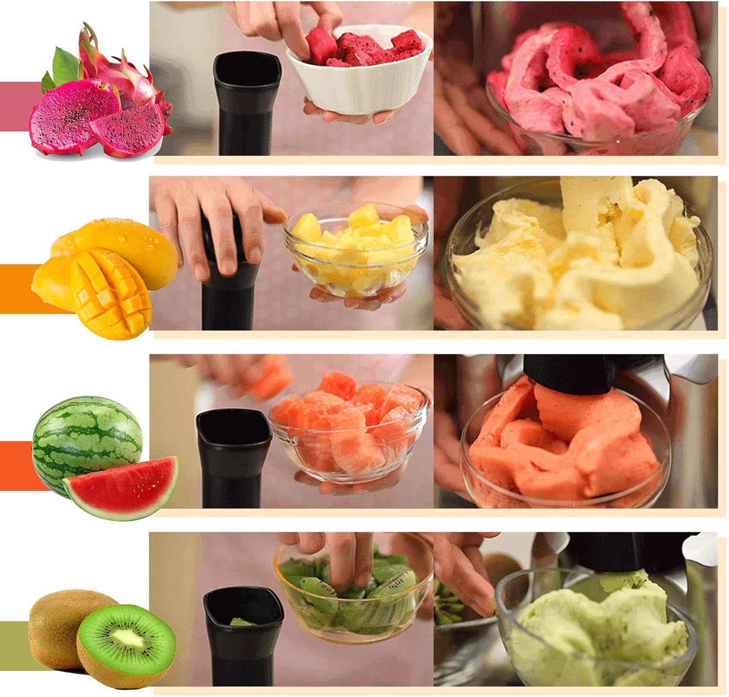 Fruit Ice Cream Maker | Delivery: 2 to 3 business days | Limited stocks available | Hurry before Sold Out