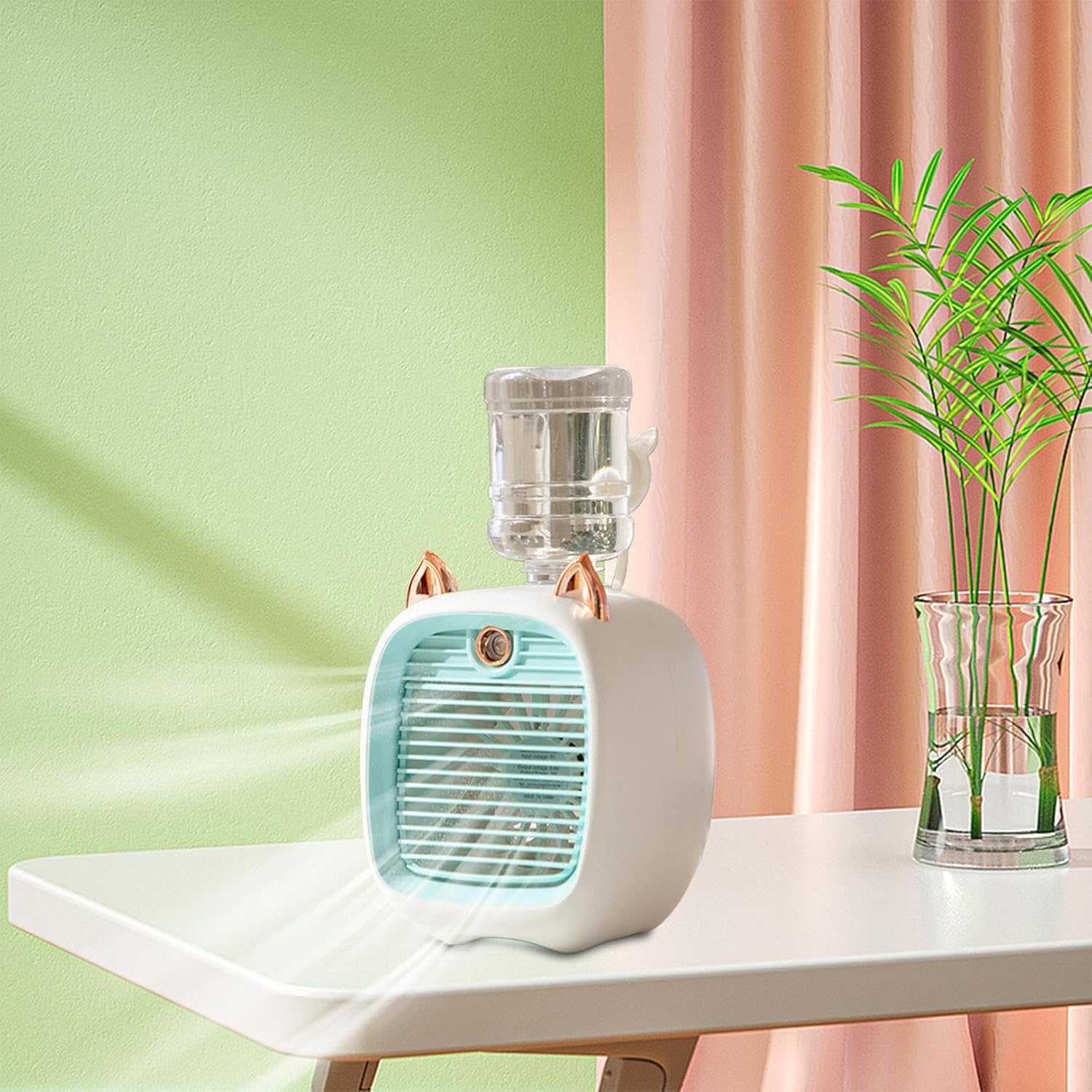 Portable Mini Air Conditioner Fan USB Air Cooler Fan