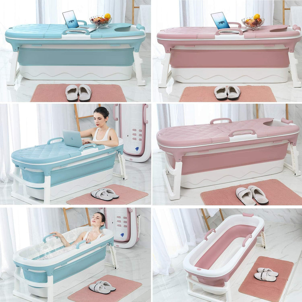 Portable Bathtub For Adults, Foldable Children Tub Household Bath Basin