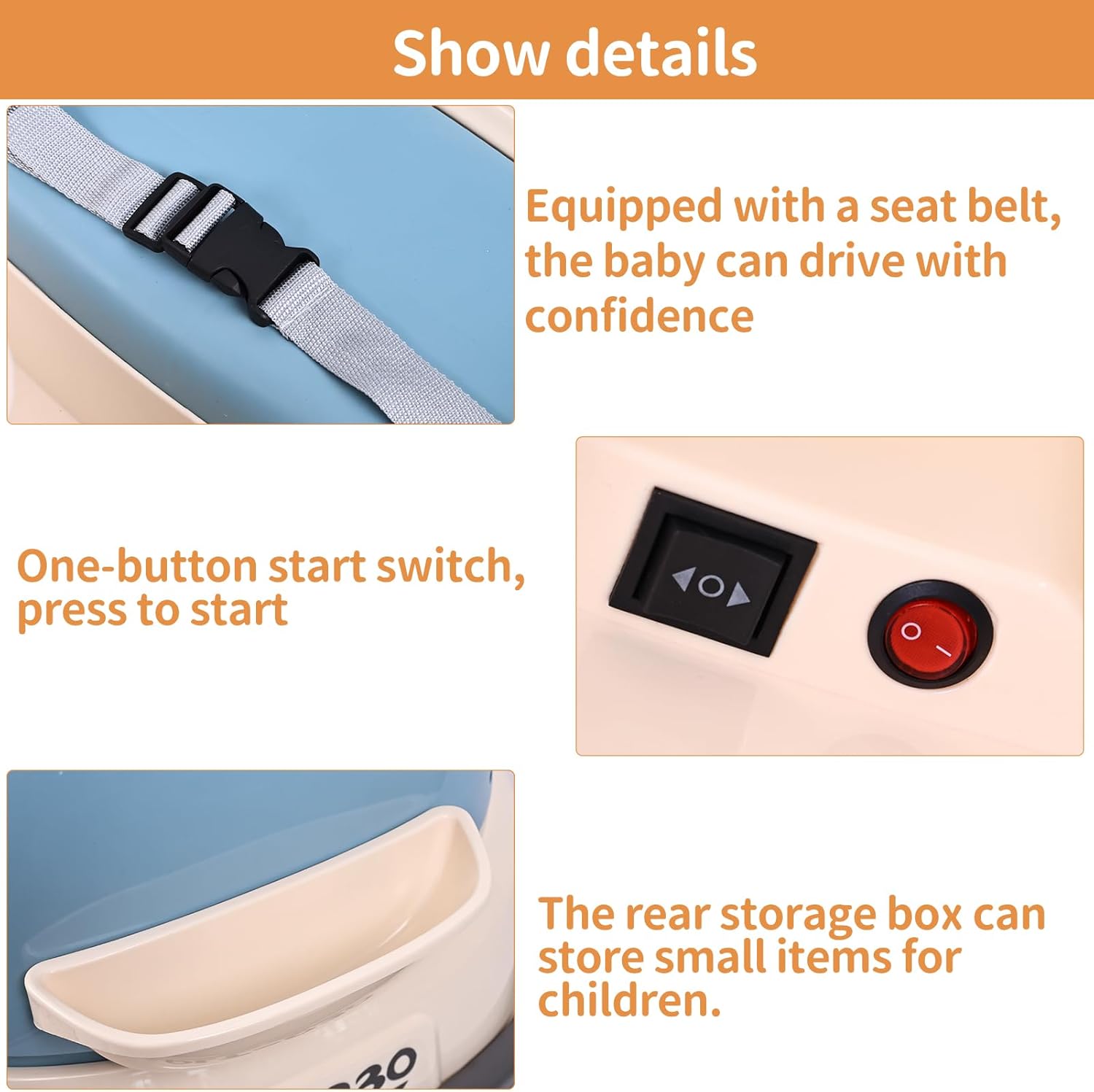 Children's Electric Bumper Car Cadillac Boys and Girls