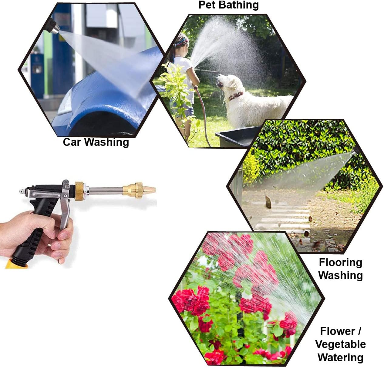 High Pressure Washer | 12V 80W Portable Cleaning Washing Machine Pump