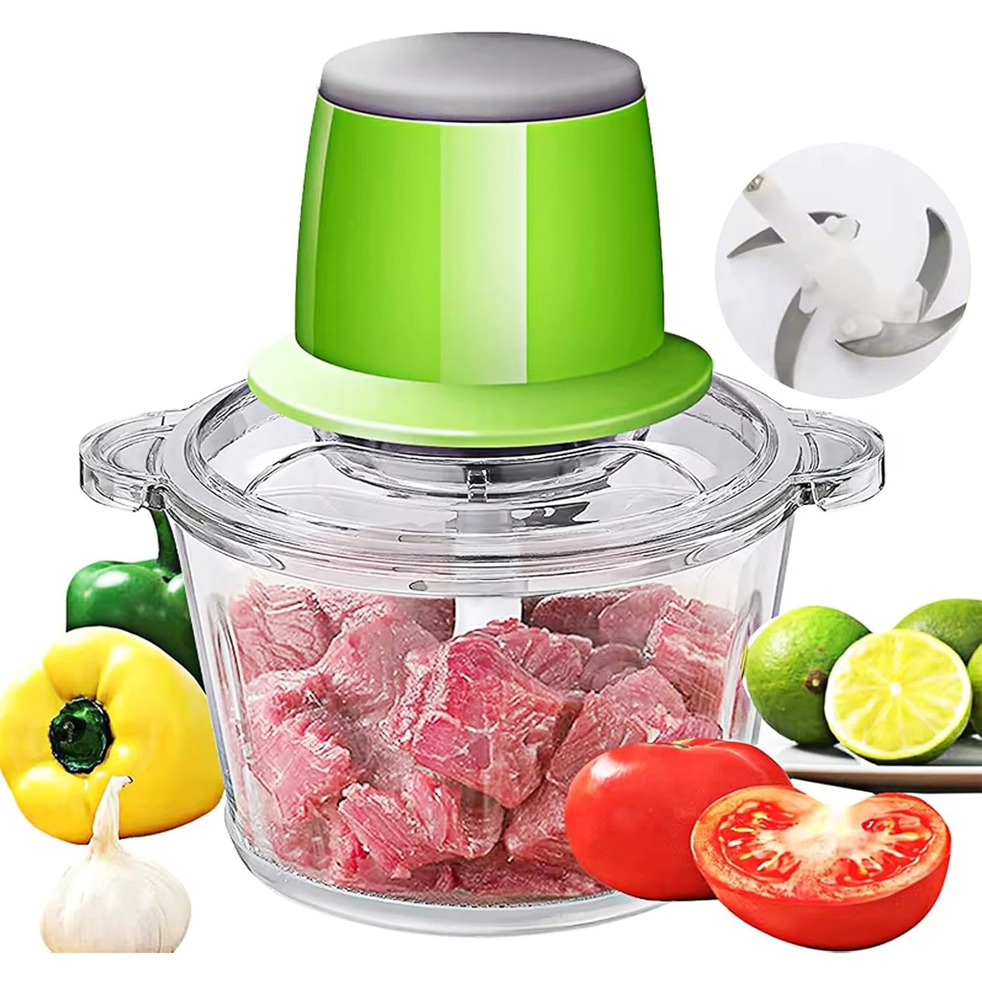 Food Processor 250W Electric Meat Grinder