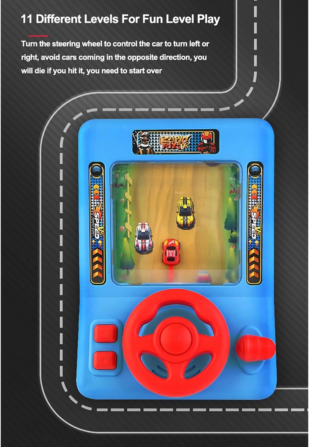 Toy Steering Wheel, Breakthrough Big Adventure Electric Sports Simulation