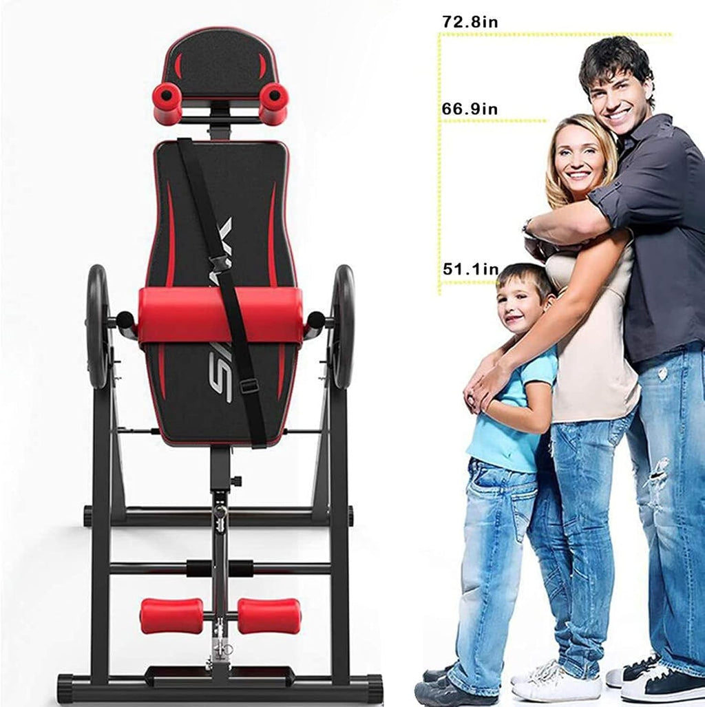 Heavy Duty Gravity Handstand Machine Foldable Back Neck Pain Exercise Therapy | Limited stocks available