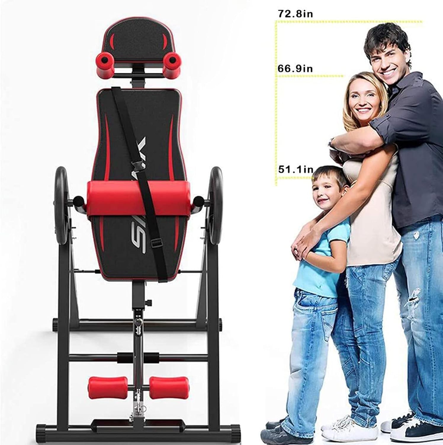 Heavy Duty Gravity Handstand Machine Foldable Back Neck Pain Exercise Therapy | Limited stocks available