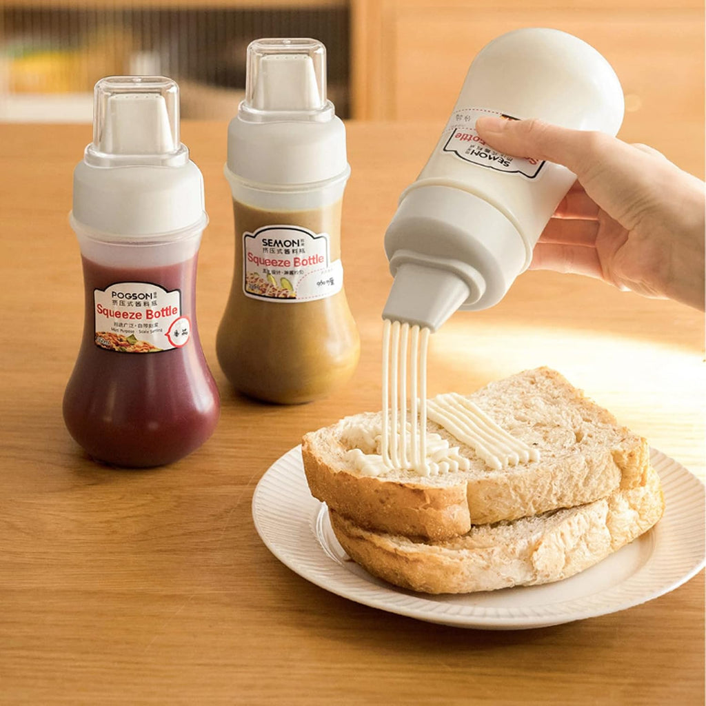 Porous Squeeze Bottle Condiment Bottles Hot Sauce Dispenser