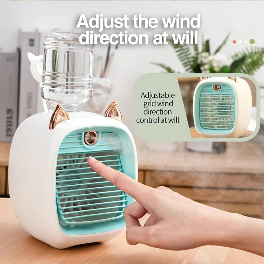 Portable Mini Air Conditioner Fan USB Air Cooler Fan