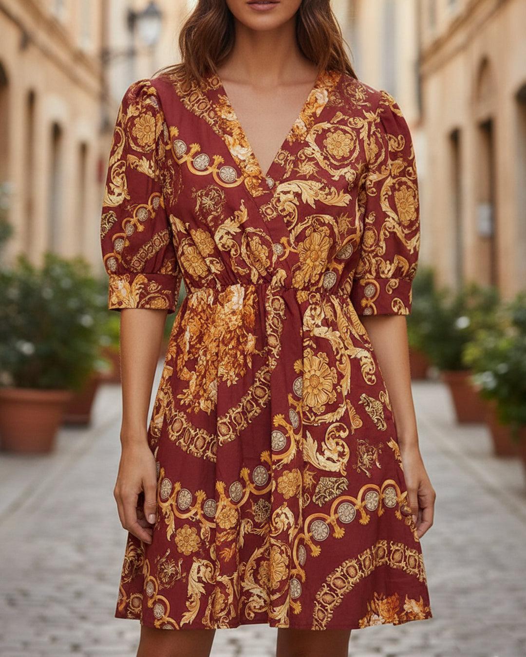 Ukay Find! Vintage Charm Wrap Dress