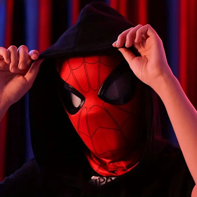 Remote-Controlled Spiderman Mask with Dynamic Moving Eyes