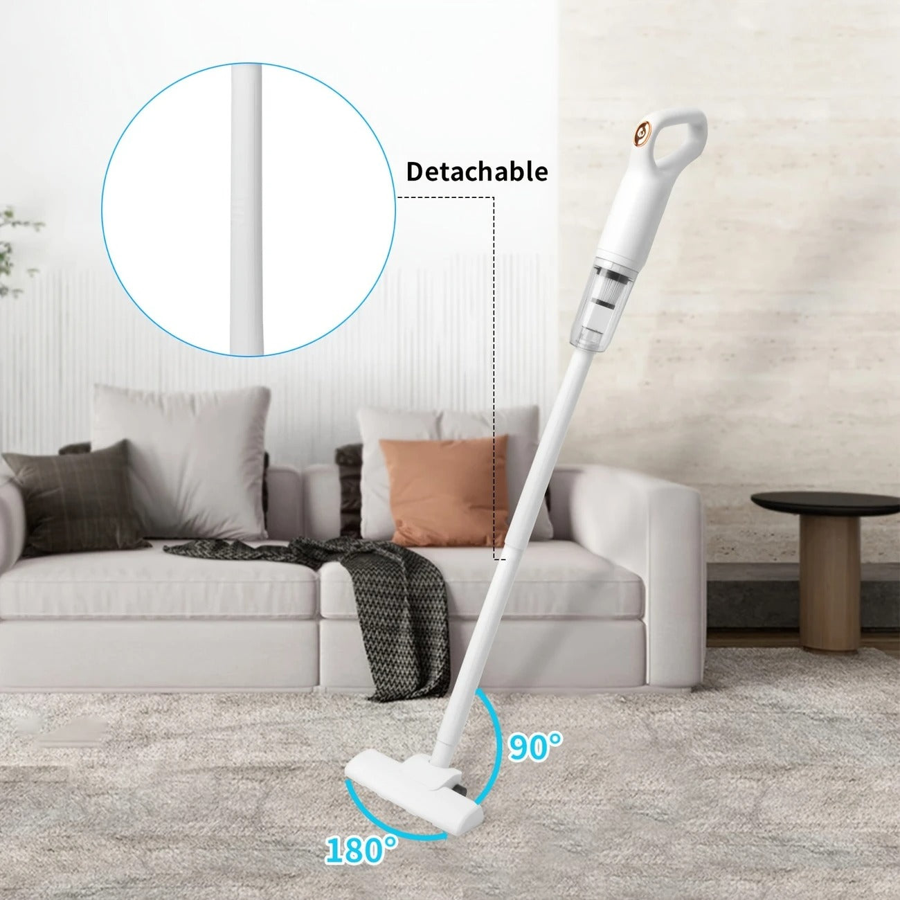 Lightweight Powerful Suction Handheld Vacuum for Hard Floor Carpet Pet Hair | Limited stocks available
