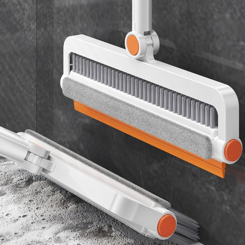 4-in-1 Room, Bathroom Cleaning Brush With Wiper | Limited stocks available