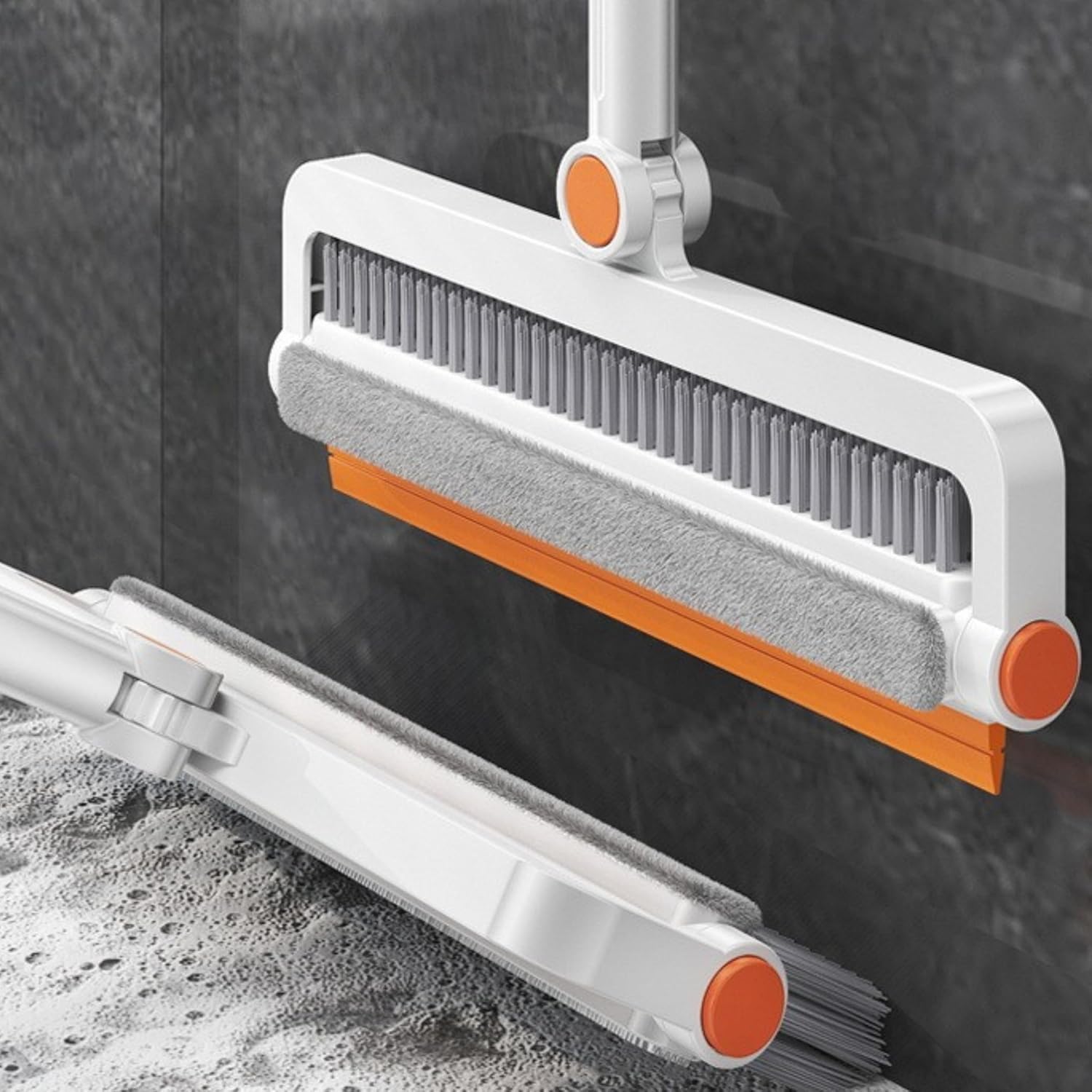 4-in-1 Room, Bathroom Cleaning Brush With Wiper | Limited stocks available