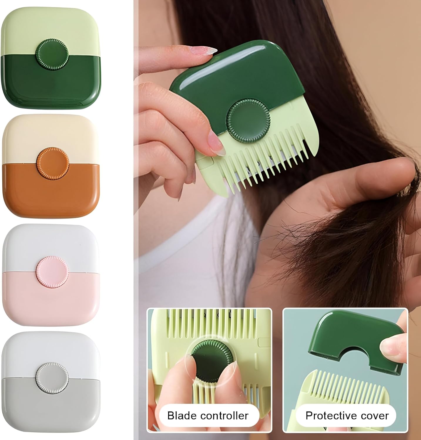 Hair Thinning Comb with Double-Edged