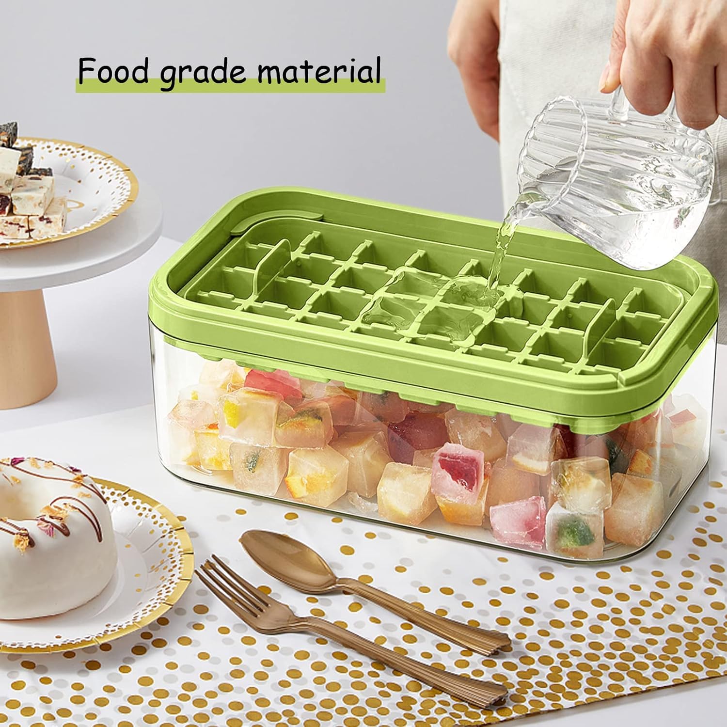 Ice Cube Tray with Lid and Bin | Limited stocks available