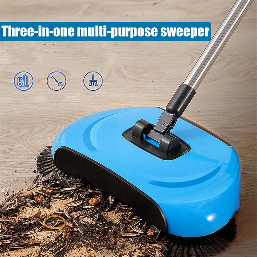 3-in-1 Stainless Steel Sweeping Broom