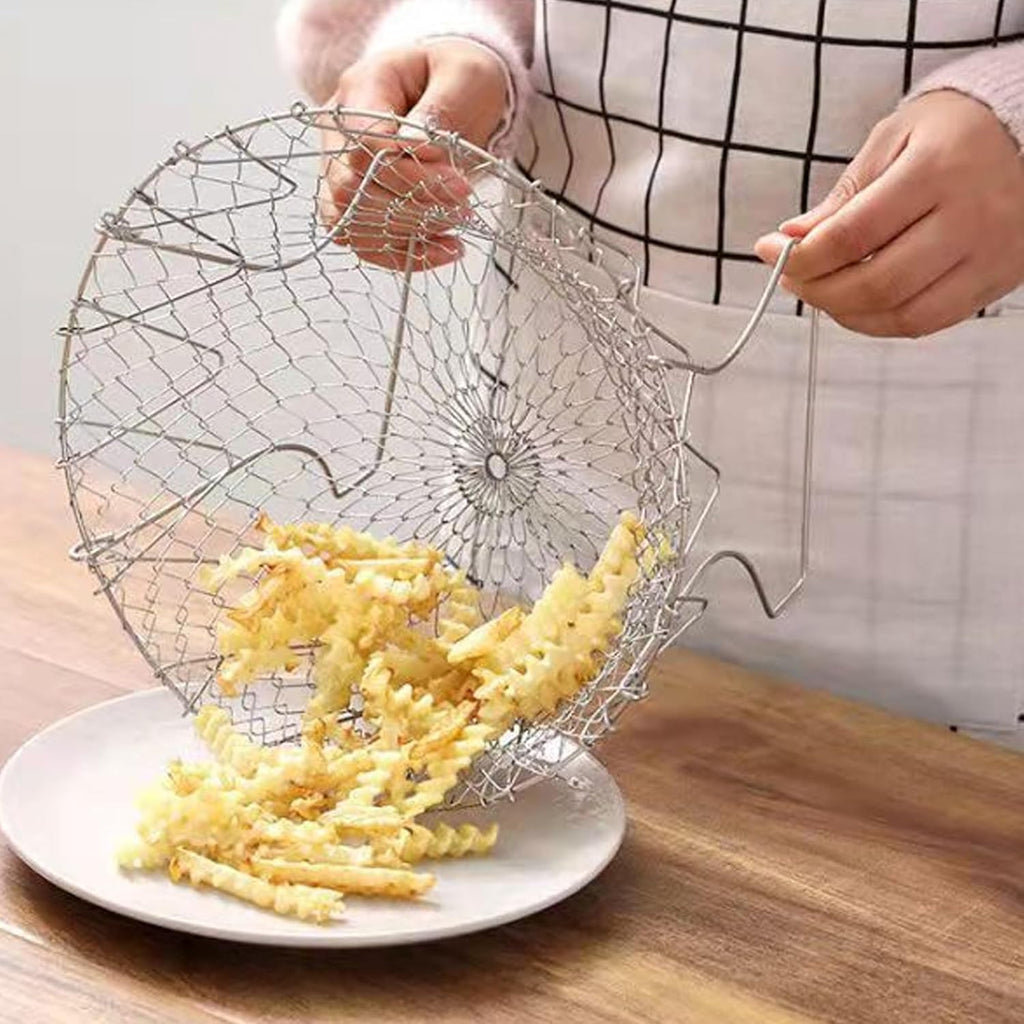 Stainless Steel Chef Fry Basket | Delivery: 2 to 3 business days | Limited stocks available | Hurry before Sold Out