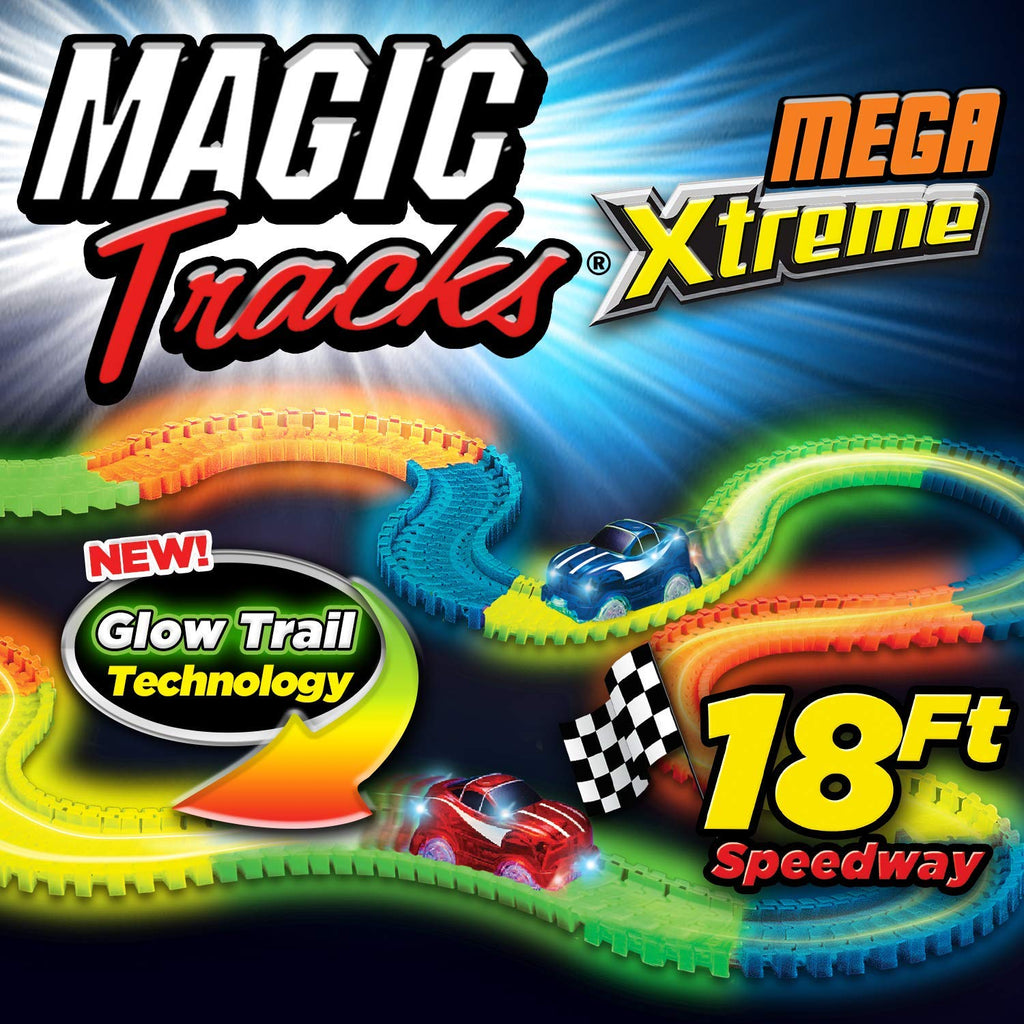 Glow Race Tracks Toy with 2 LED Light Race Cars | Limited stocks available
