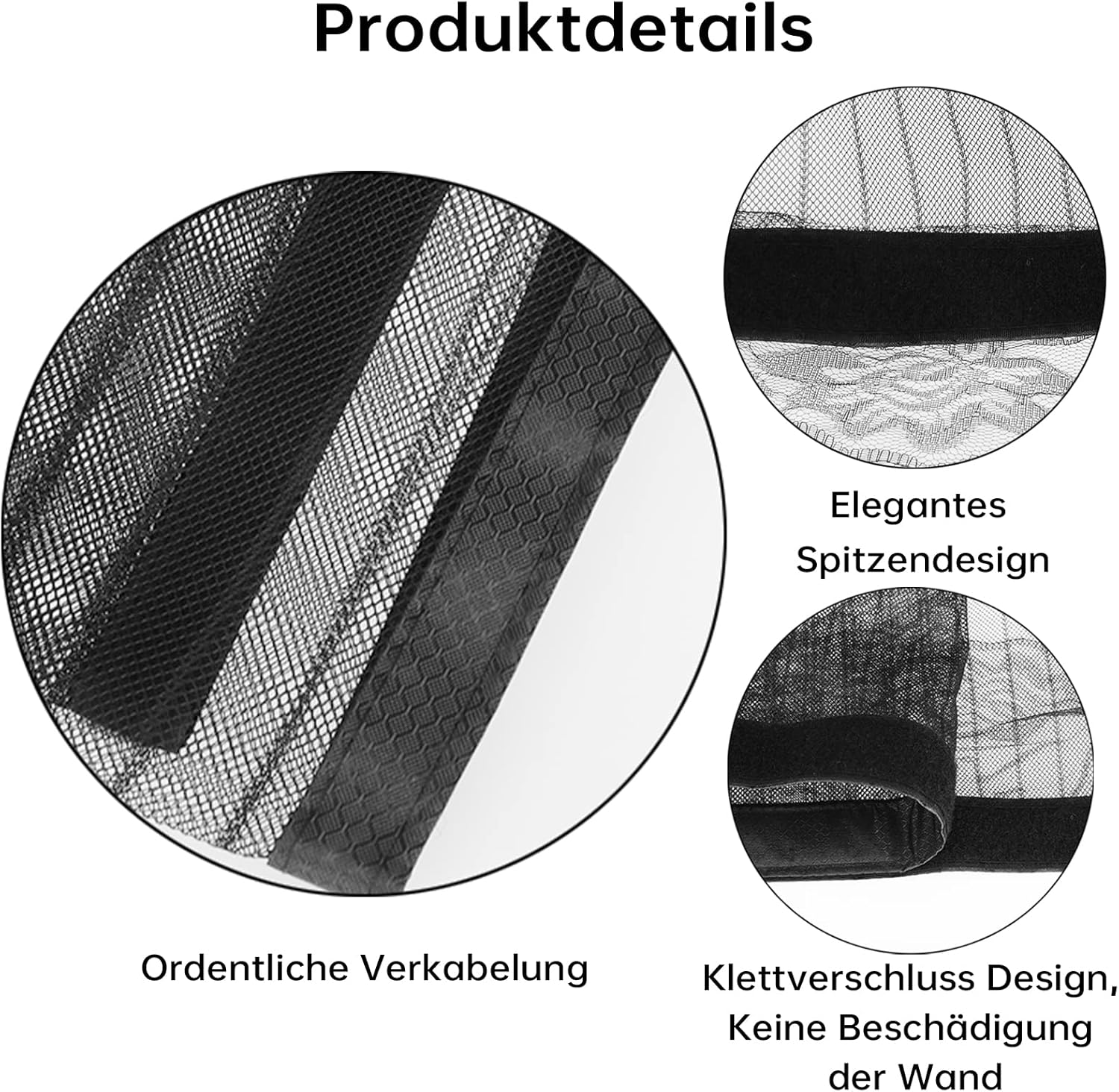 Magnetic Fly Screen Door, Heavy-Duty Anti Mosquito Mesh