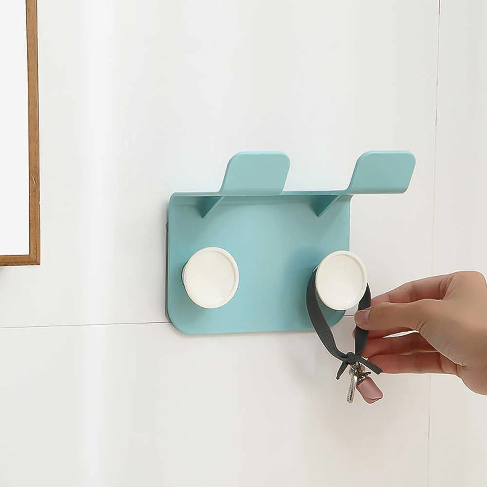 Hair Dryer Holder, Wall Mount, Organizer for Bathroom Accessories