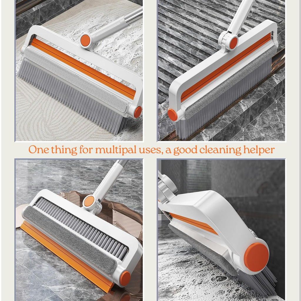 4-in-1 Room, Bathroom Cleaning Brush With Wiper | Limited stocks available