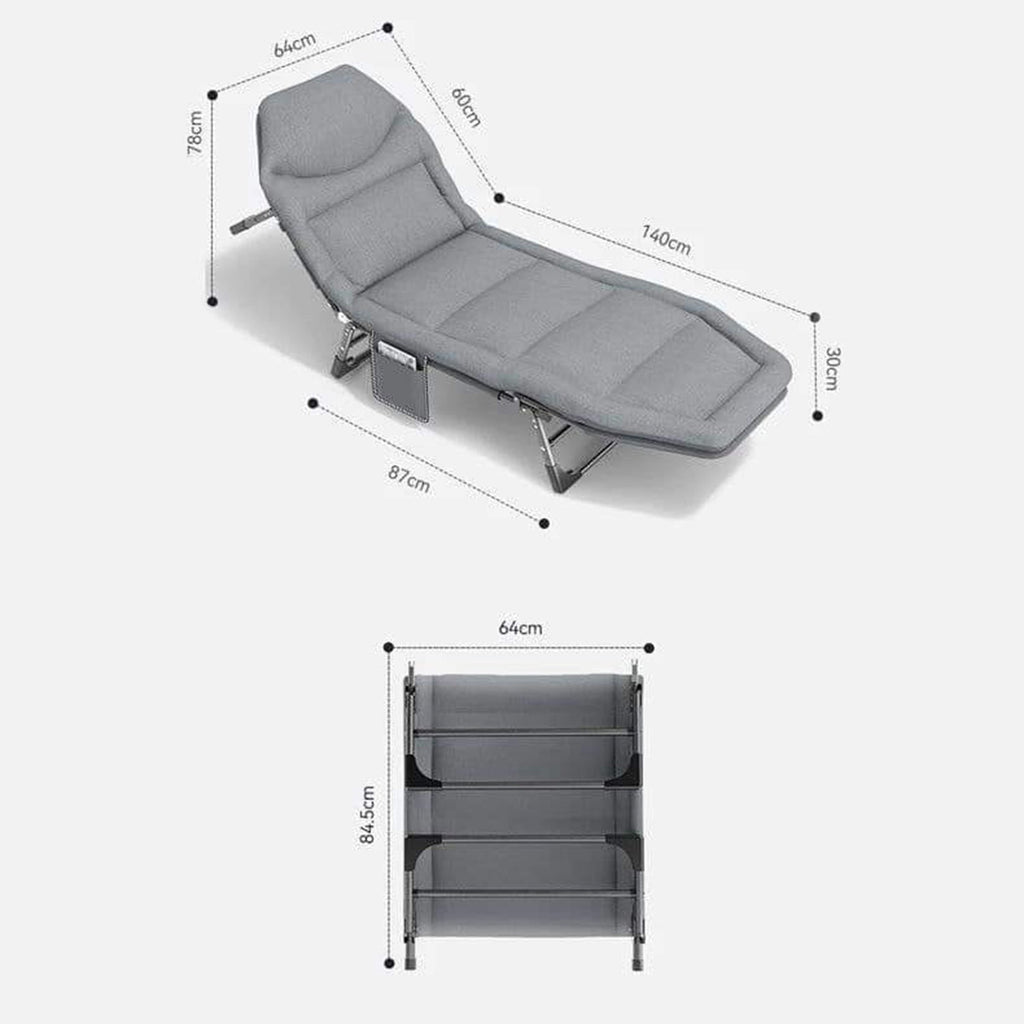 Adjustable Foldable Nap Rollaway Bed-KYAMSTORE