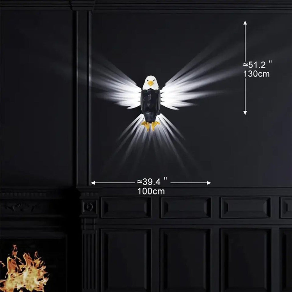 Eagle Shape 3D Projector Wall Lamp | Bald Eagle LED Shadow Light-KYAMSTORE