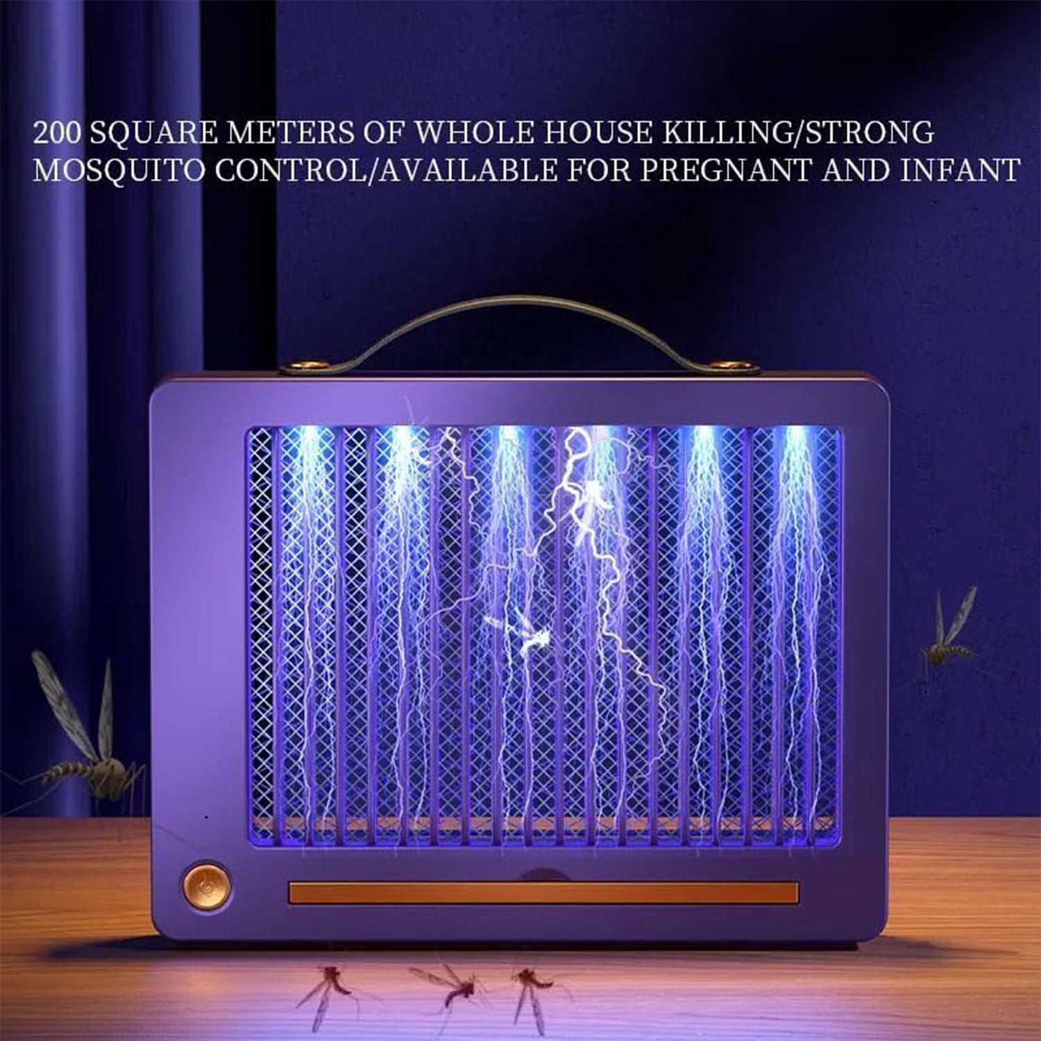 Eco-Friendly Mosquito Lamp | Portable Silent Bug Zapper-KYAMSTORE