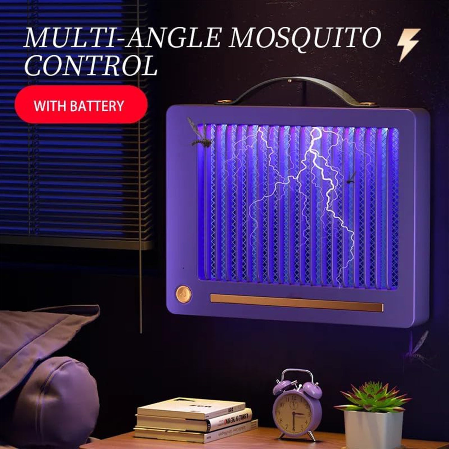 Eco-Friendly Mosquito Lamp | Portable Silent Bug Zapper-KYAMSTORE
