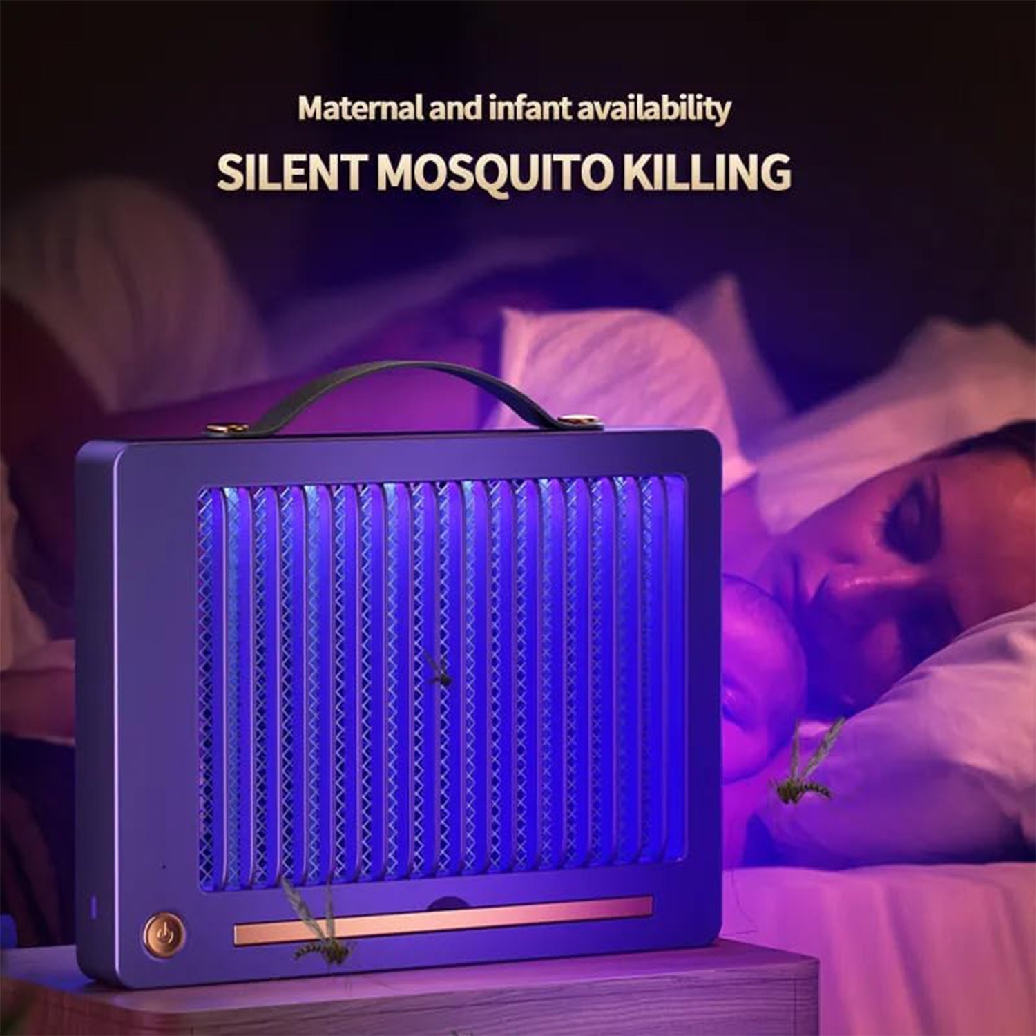 Eco-Friendly Mosquito Lamp | Portable Silent Bug Zapper-KYAMSTORE