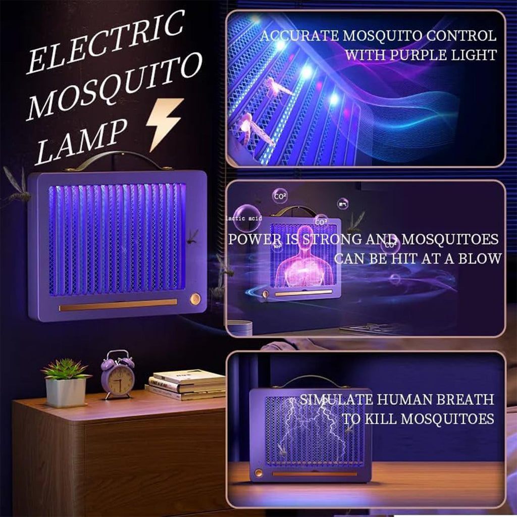 Eco-Friendly Mosquito Lamp | Portable Silent Bug Zapper-KYAMSTORE