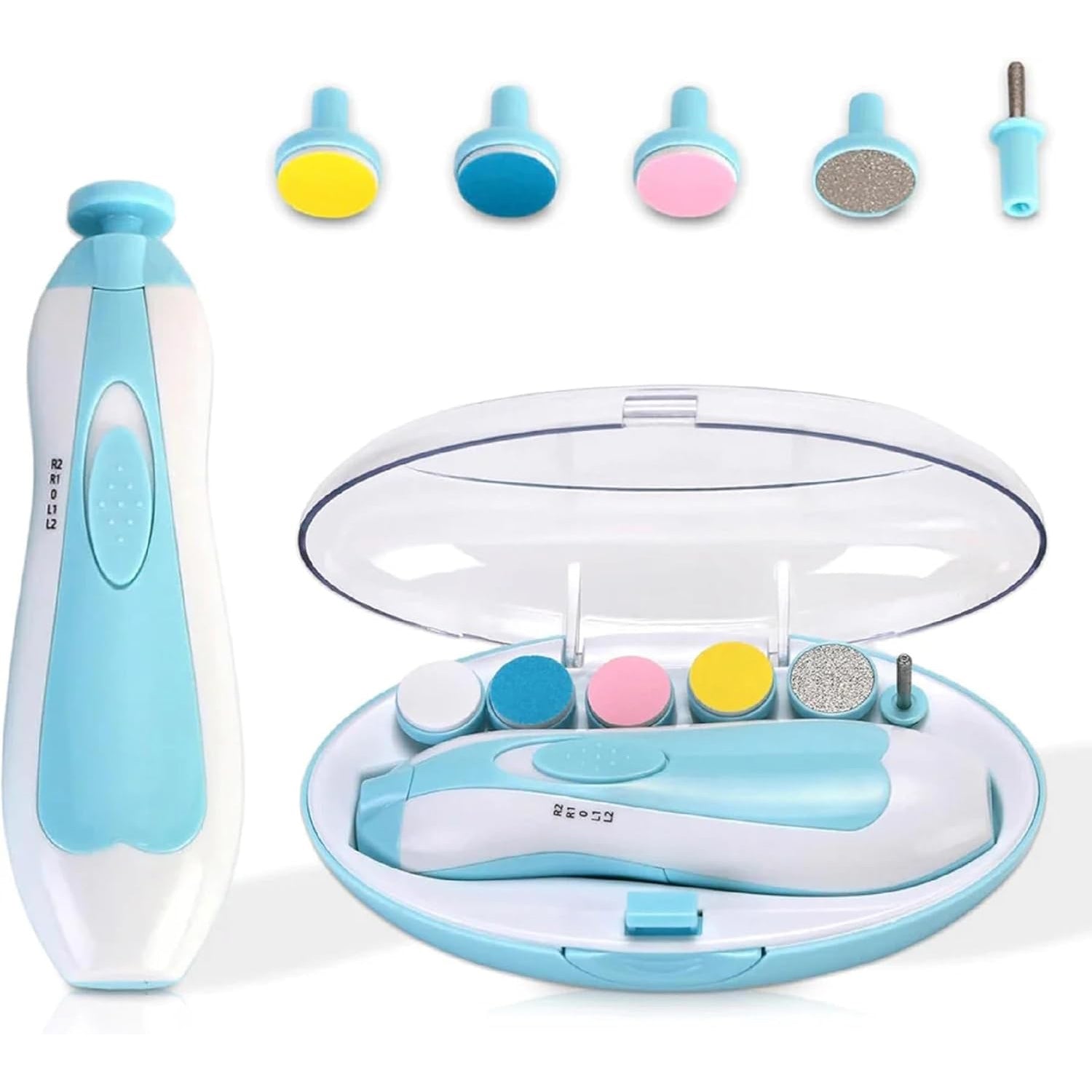 Electric Baby Nail File & Trimmer Kit-KYAMSTORE