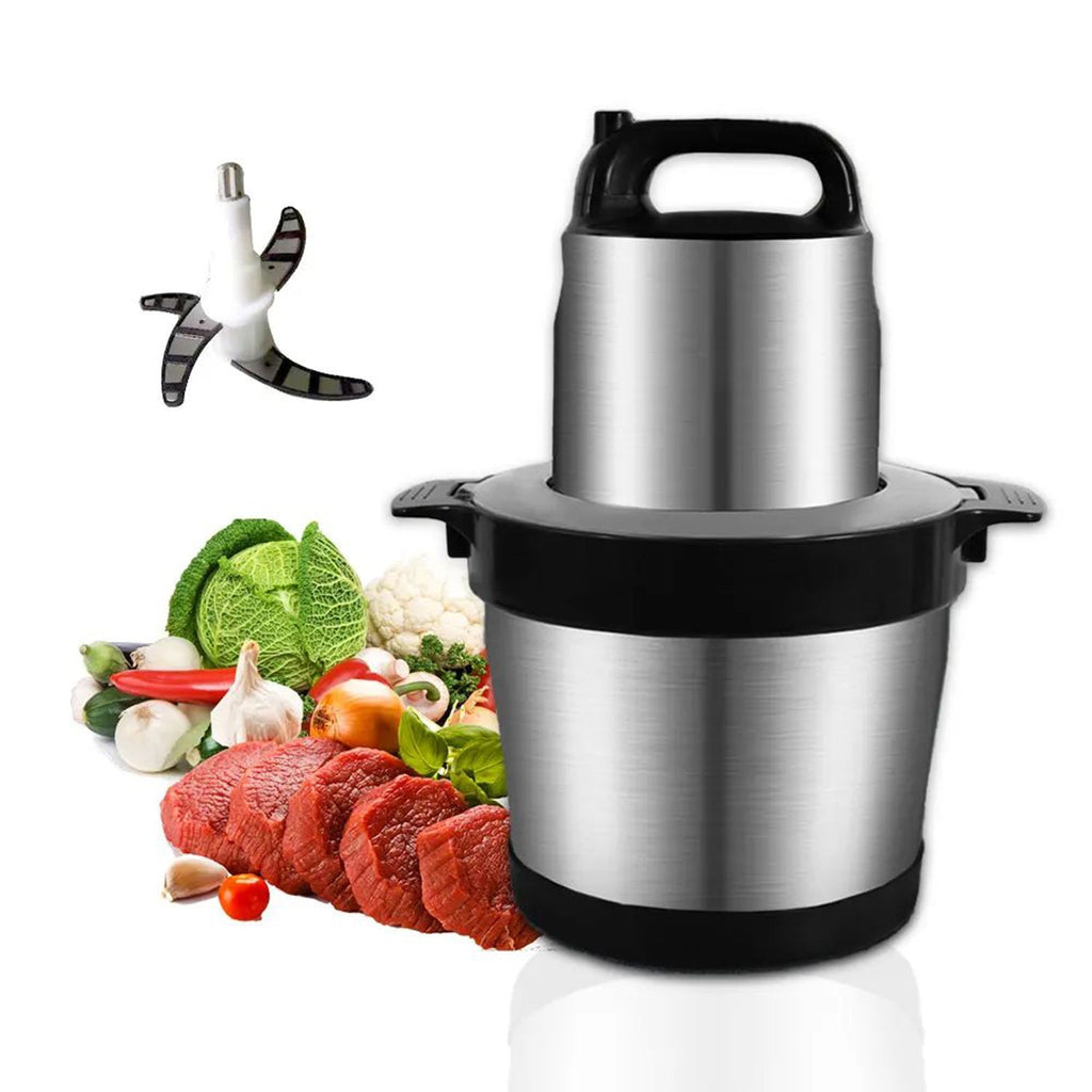 Electric Meat Grinder with 2 Gear Speeds | Stainless Steel Food Processor-KYAMSTORE