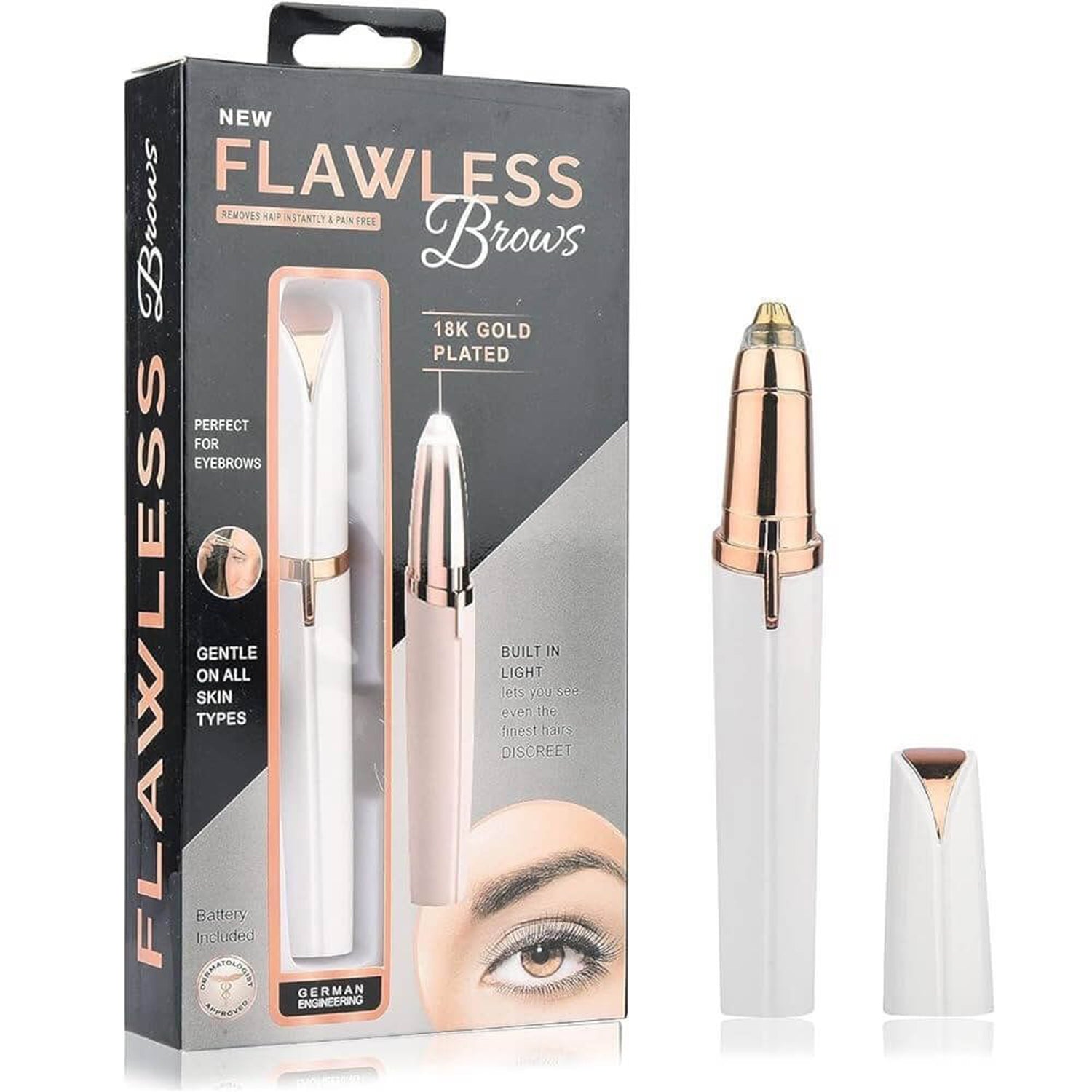Flawless Brows Eyebrow Hair Remover-KYAMSTORE