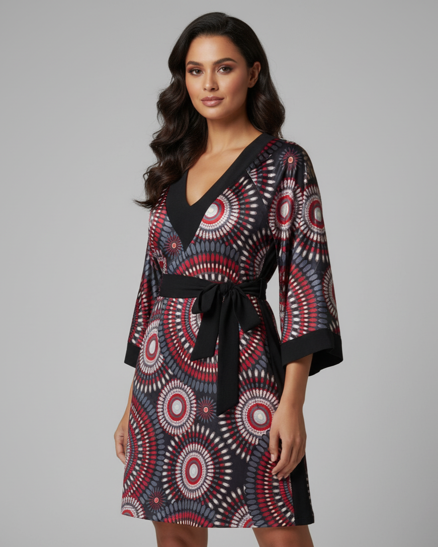 Ukay Find! Boho-Inspired Kimono Dress