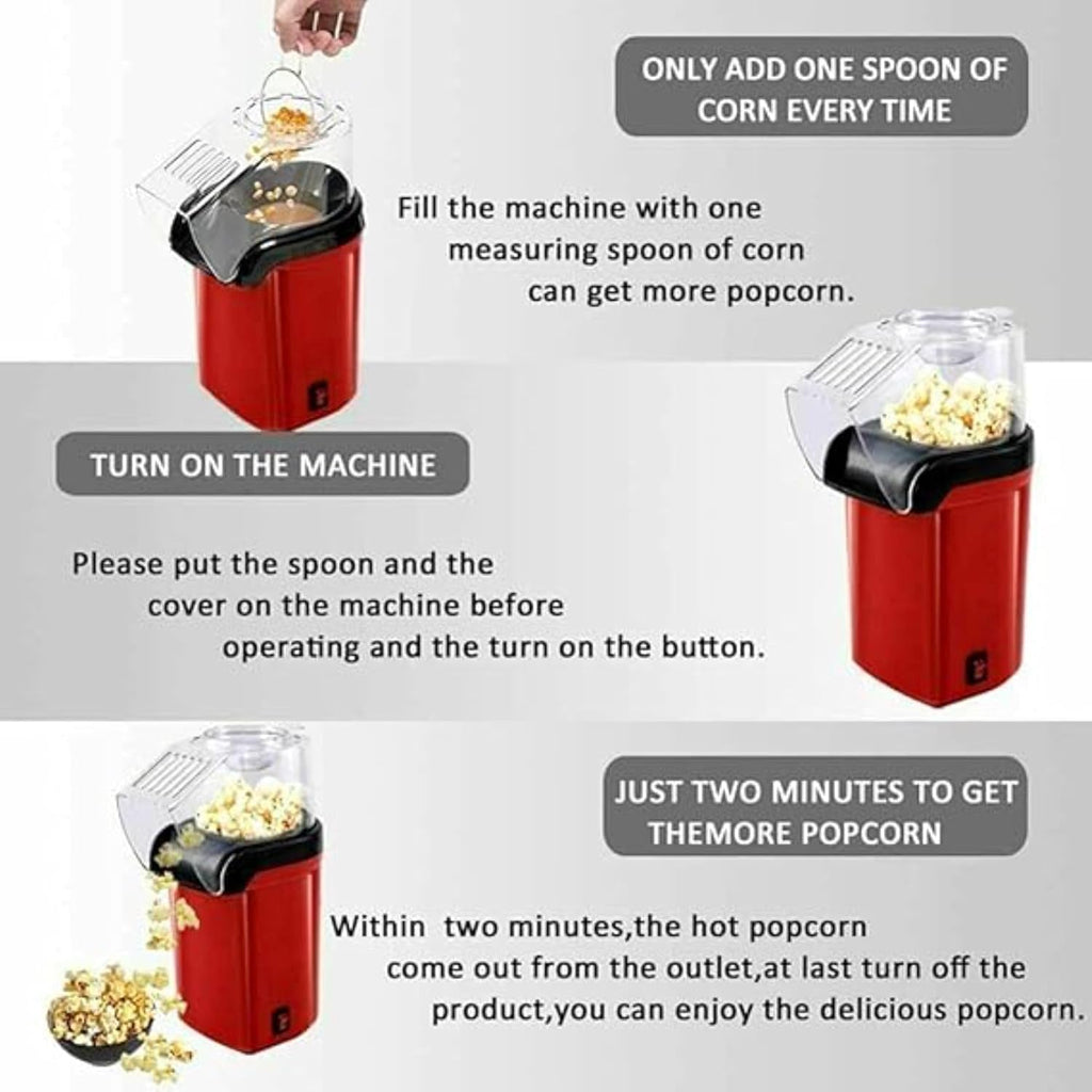 Hot Air Popcorn Maker Machine-KYAMSTORE