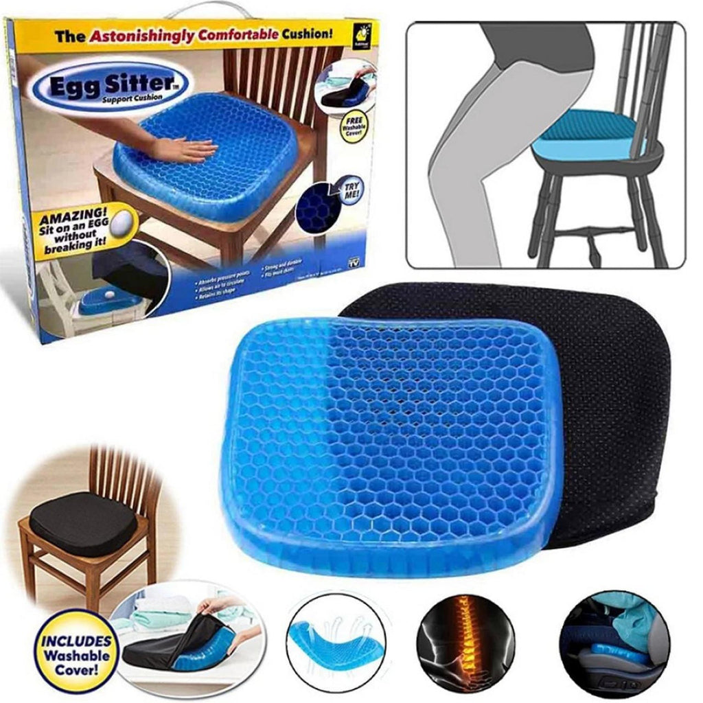 Medical-Grade Gel Seat Cushion with Honeycomb Design-KYAMSTORE