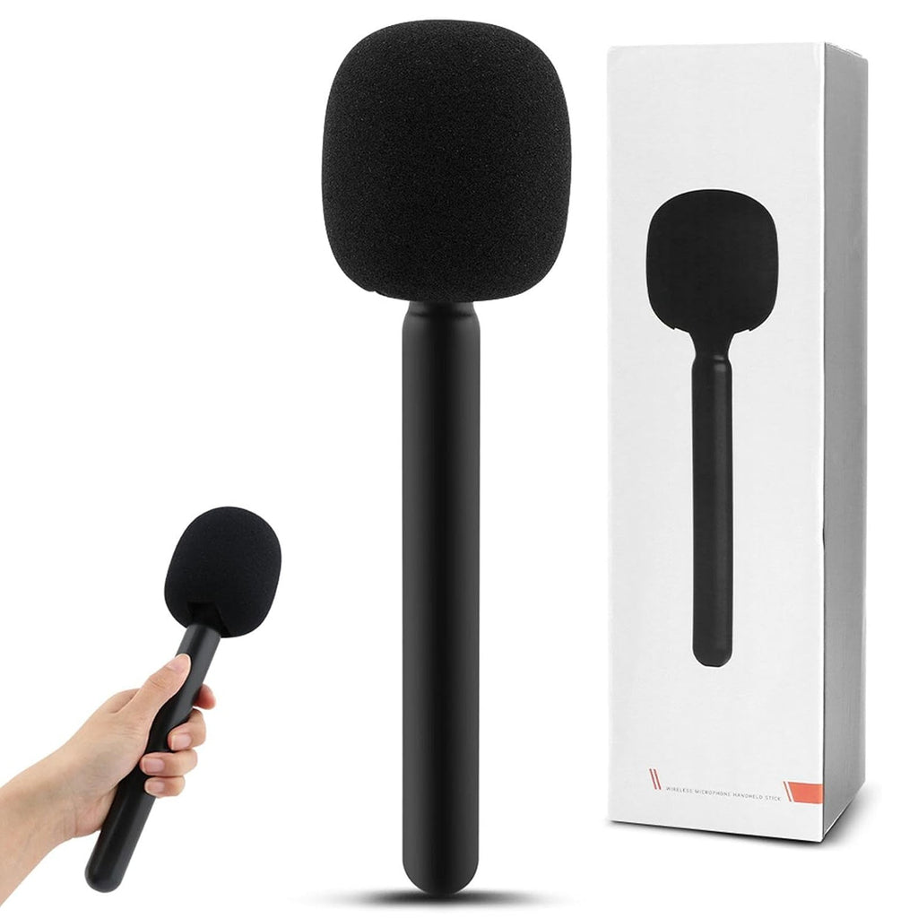 Microphone Handle Mount with Foam Draft Shield-KYAMSTORE