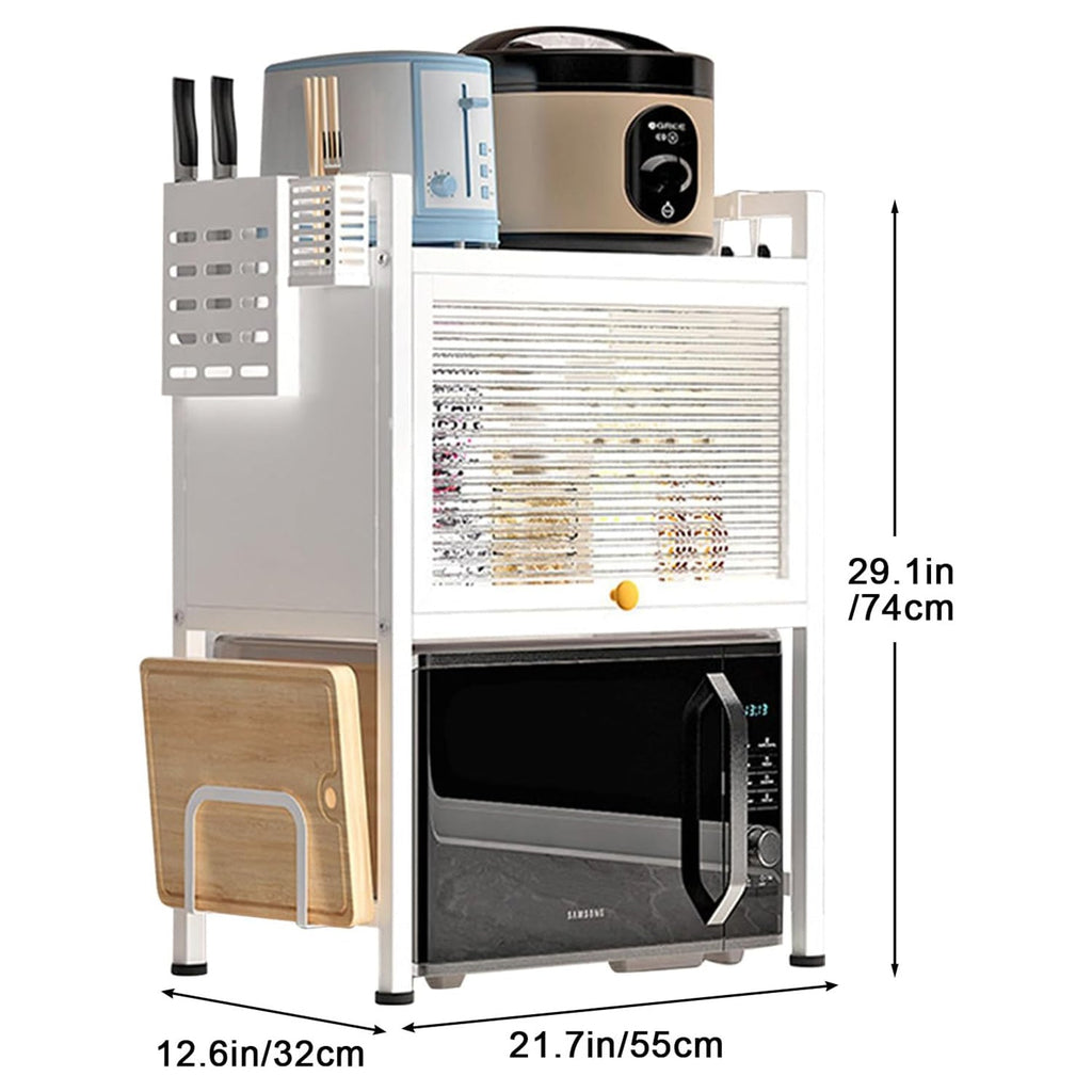 Microwave Oven Rack Heavy Duty Stand-KYAMSTORE