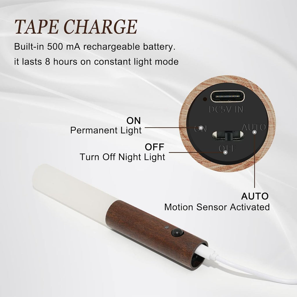 Motion Sensor Night Light with USB Charging-KYAMSTORE