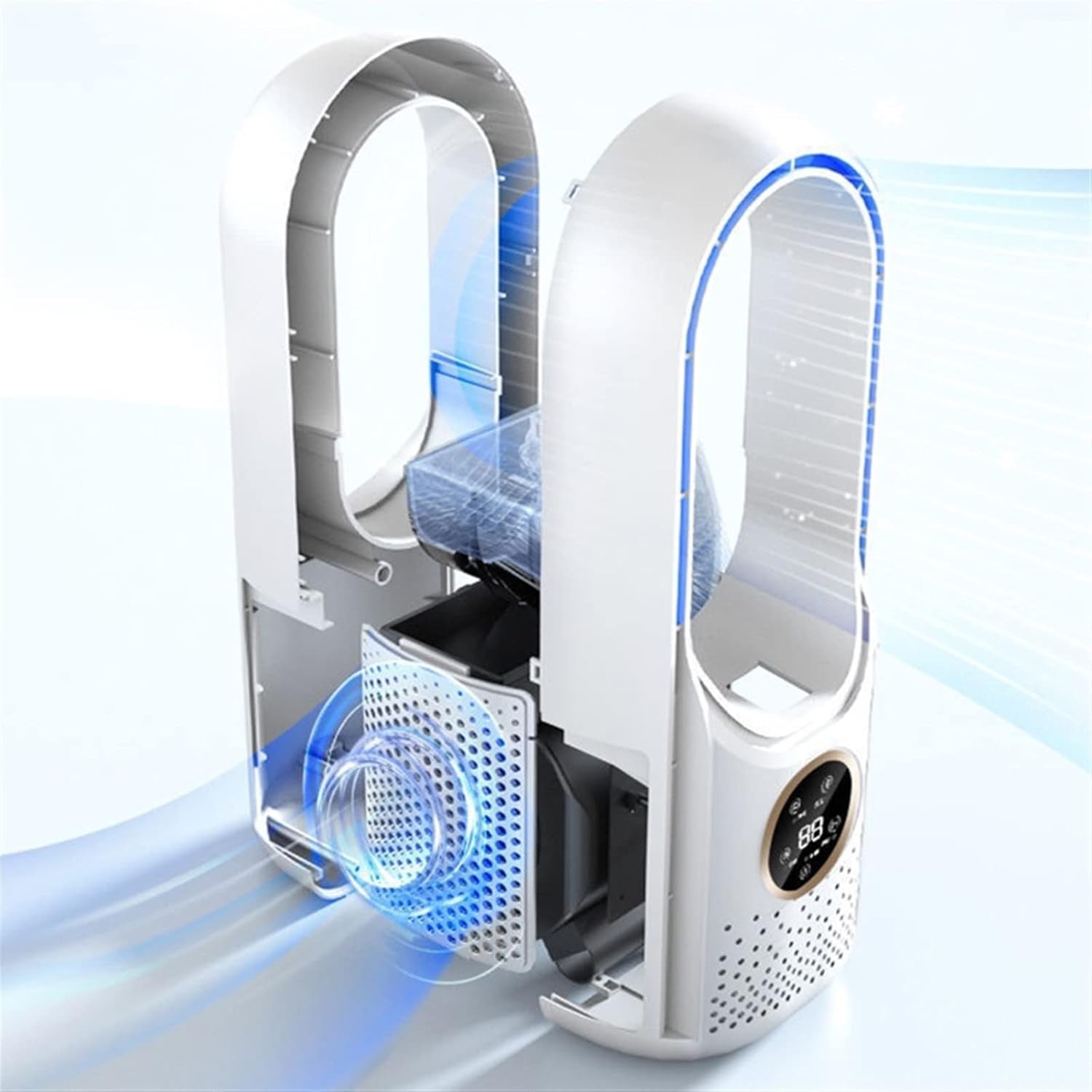 Portable Cooling Fan with USB, 6 Speed Gears-KYAMSTORE