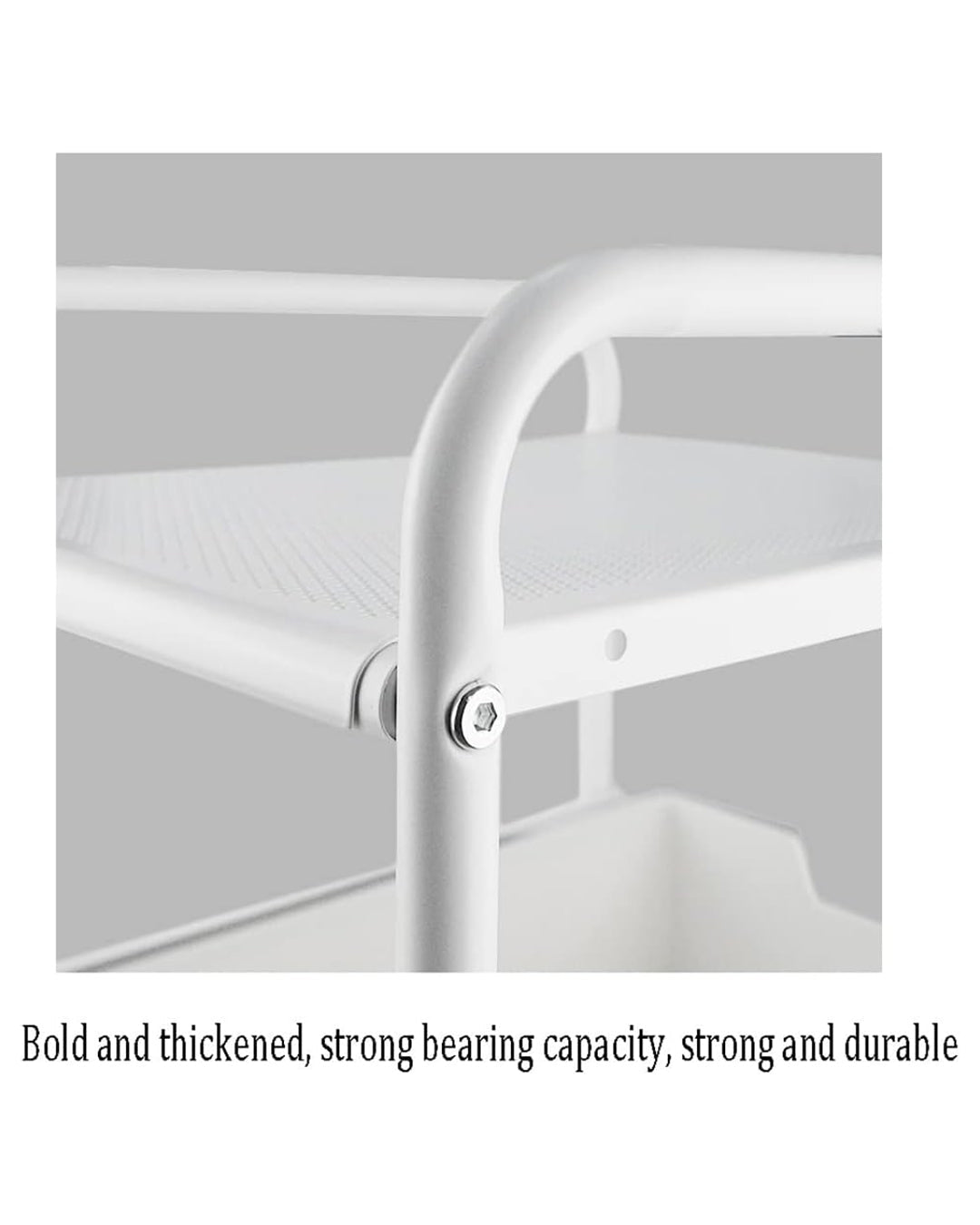 4 Slim Shelves Kitchen trolley-KYAMSTORE