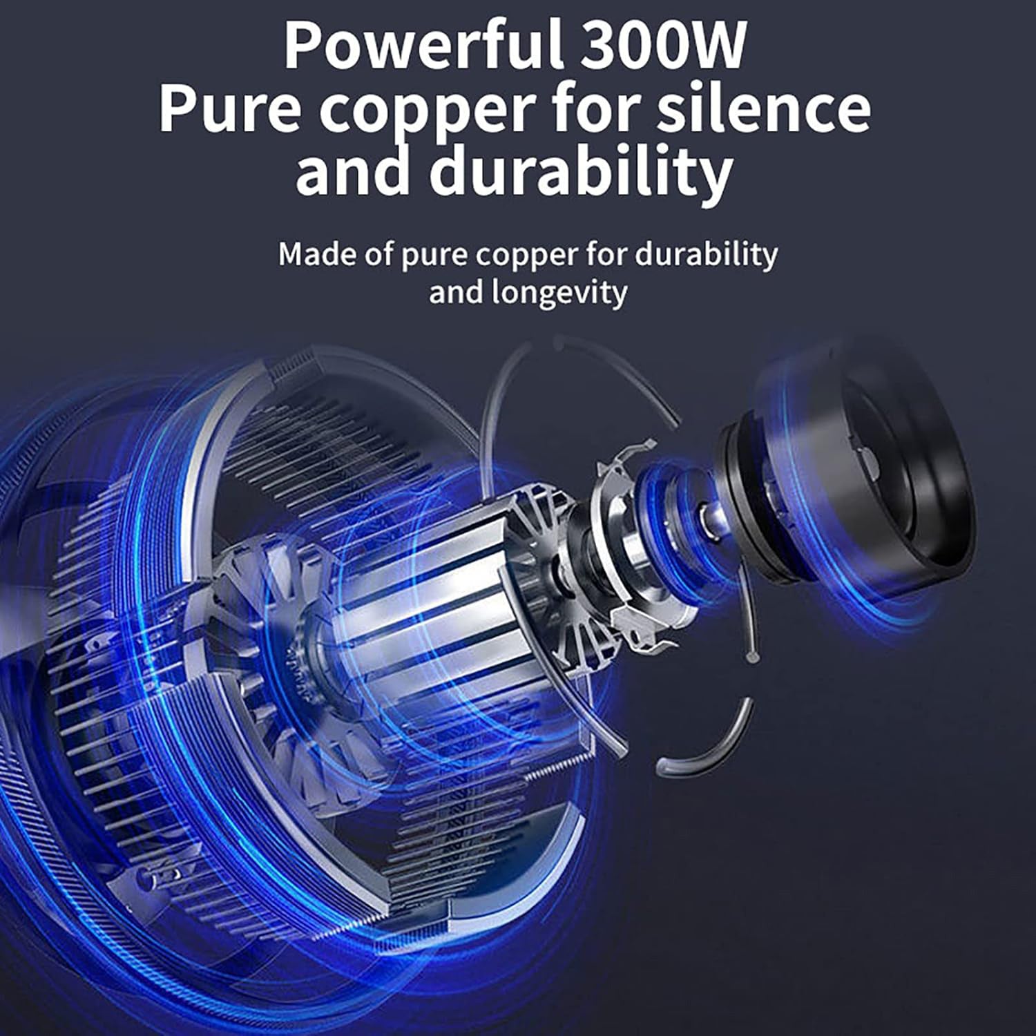 Kitchen Expert 3L Stainless Steel Food Chopper | Powerful 300W Food Processor-KYAMSTORE