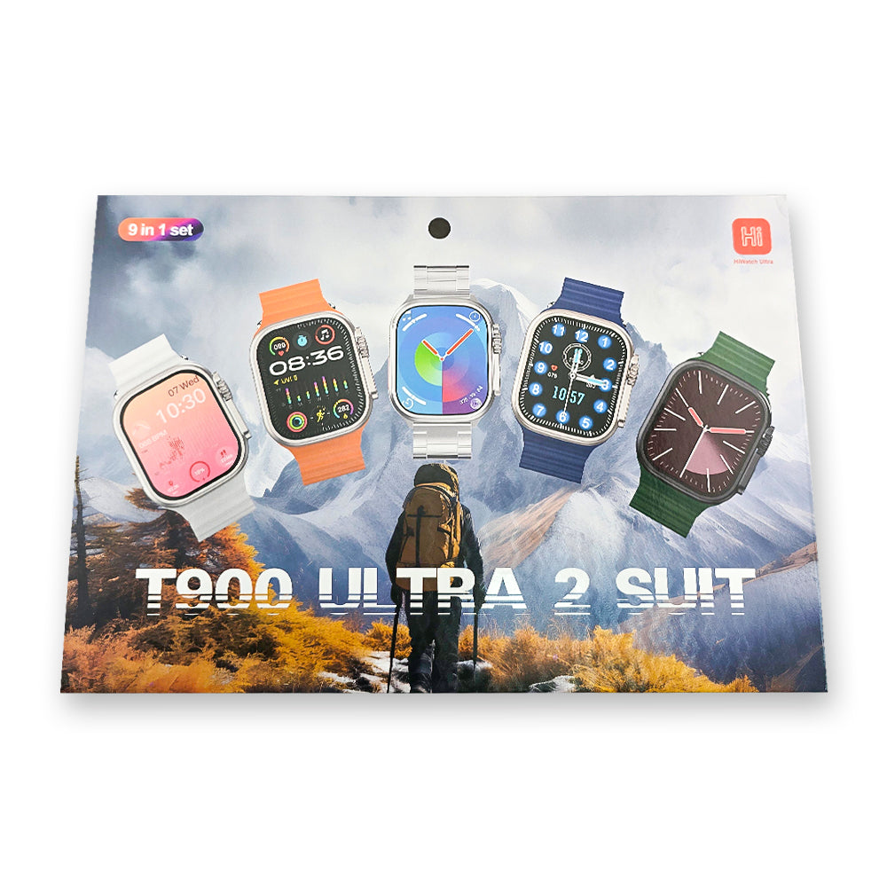 T900 Ultra 2 Suit Smartwatch | 9 in 1 Set-KYAMSTORE