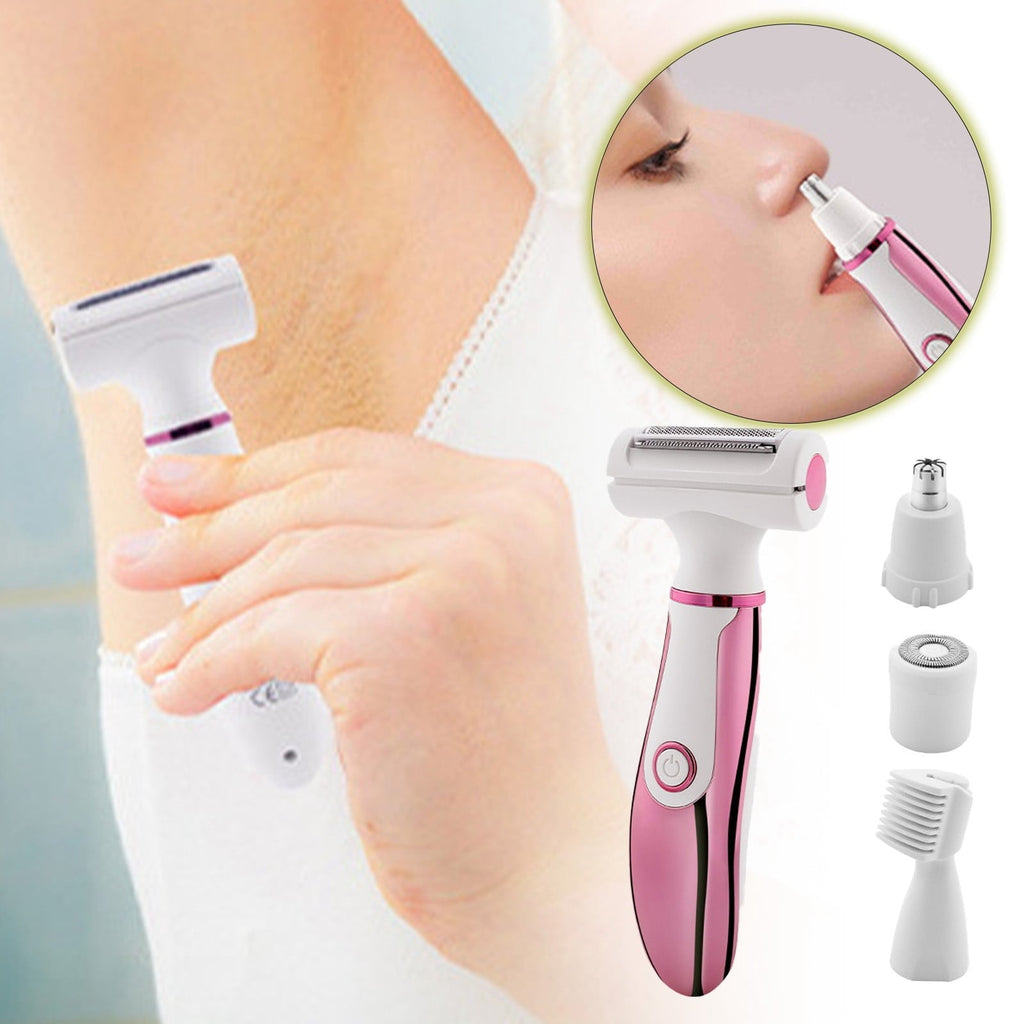 DALING 4-in-1 Lady's Grooming Set for Gentle and Precise Hair Removal-KYAMSTORE