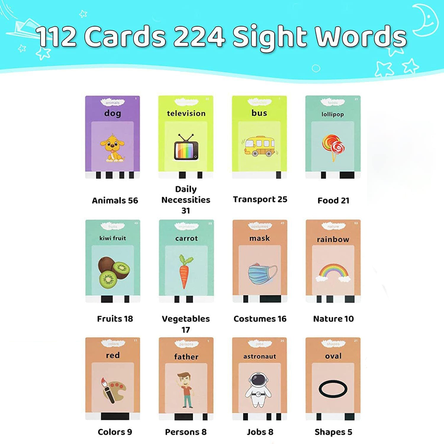 Talking Flash Cards & Drawing Tablet 2-in-1 for Kids-KYAMSTORE