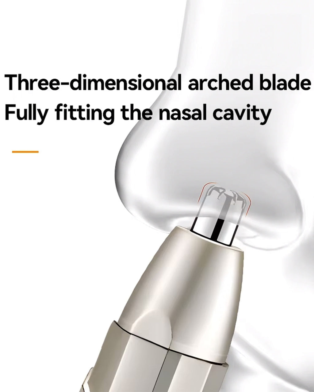 3 In 1 Nose Hair Trimmer | Portable Rechargeable Electric Nose Trimmer Nose Hair Shaver-KYAMSTORE