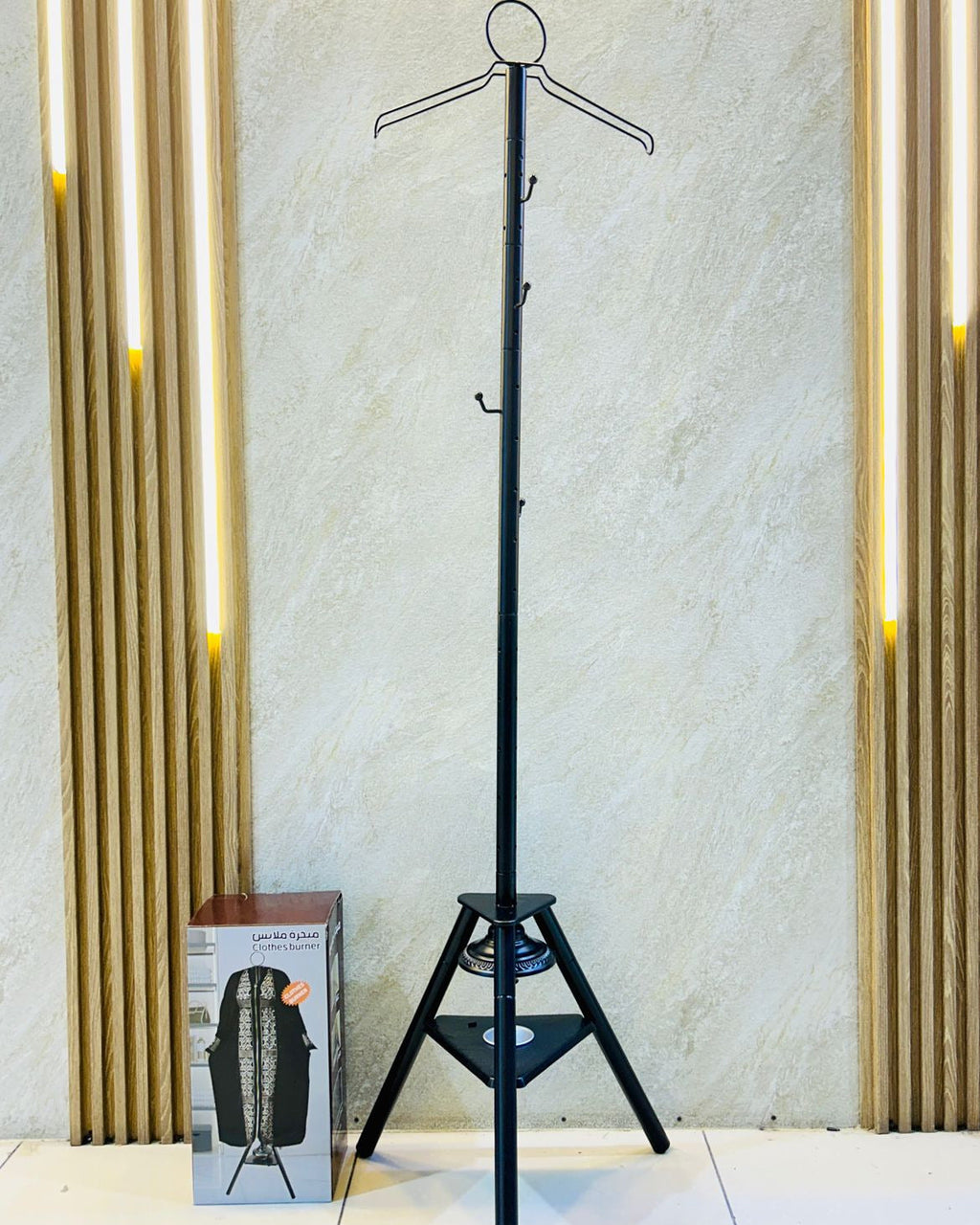 Multifunctional Standing Clothes Steamer with Integrated Incense Bukhoor Burner-KYAMSTORE